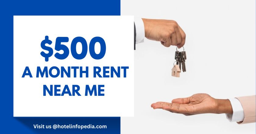 $500 a month rent near me